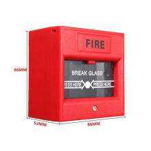 Fire alarm Emergency push button glass break Panic Button manual call point